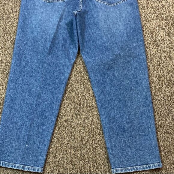 Indigo Palms Blue Relaxed Fit Jeans with Medium Wash Size 10R - Picture 3 of 10